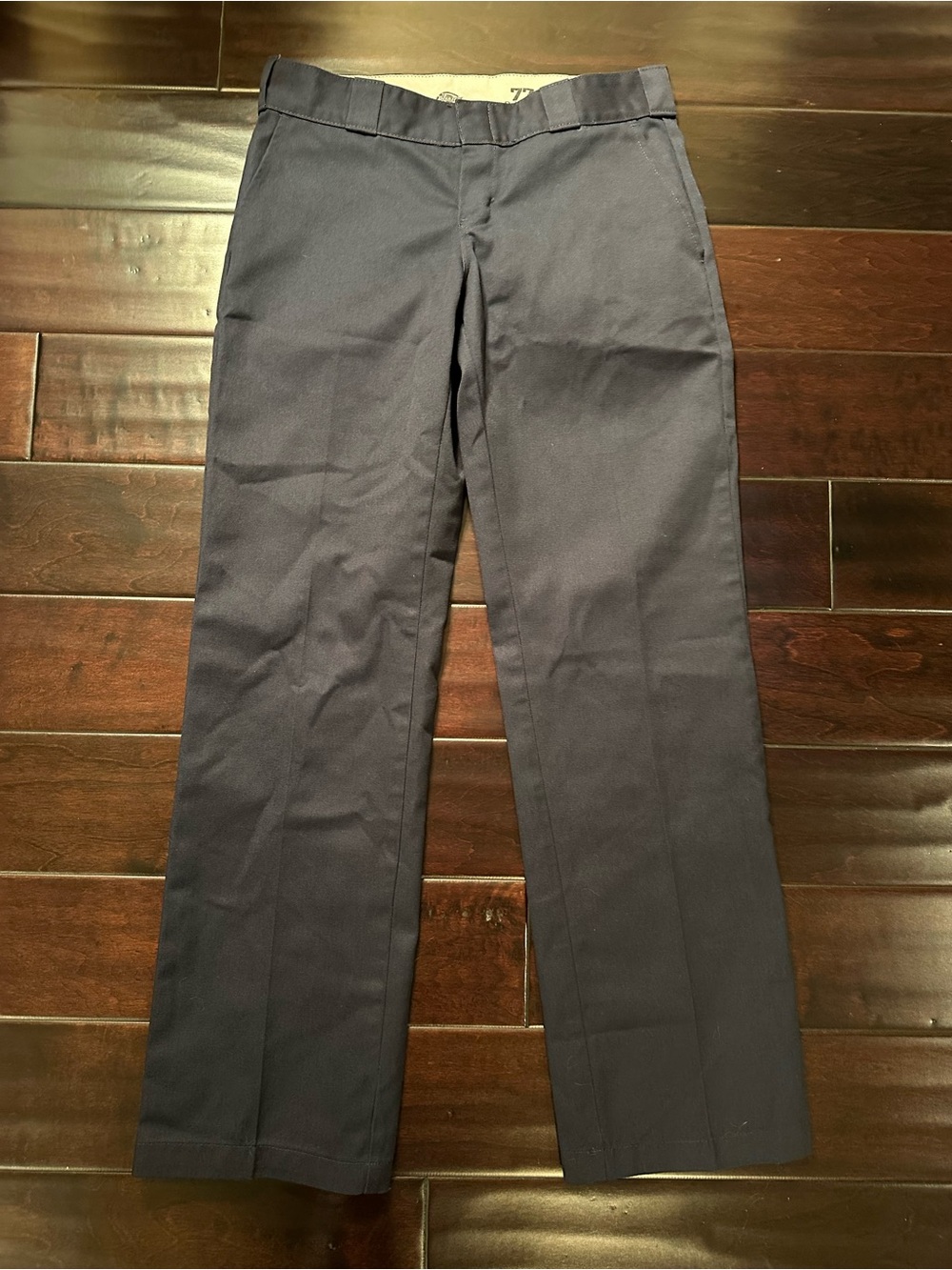 Dickies 774 Original Fit Work Pants Navy Blue Straight Leg Uniform Pants